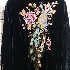 NWT Johnny Was Velvet Kimono